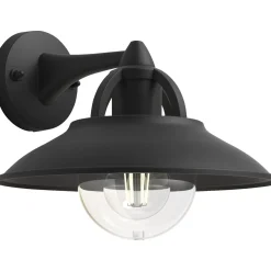 PHILIPS CORMORANT UDENDØRS VÆGLAMPE SORT 42W