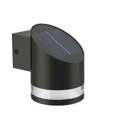 PHILIPS FYVE SOLCELLE VÆGLAMPE SORT 1,5W