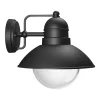 PHILIPS HOVERFLY UDENDØRS VÆGLAMPE SORT 60W