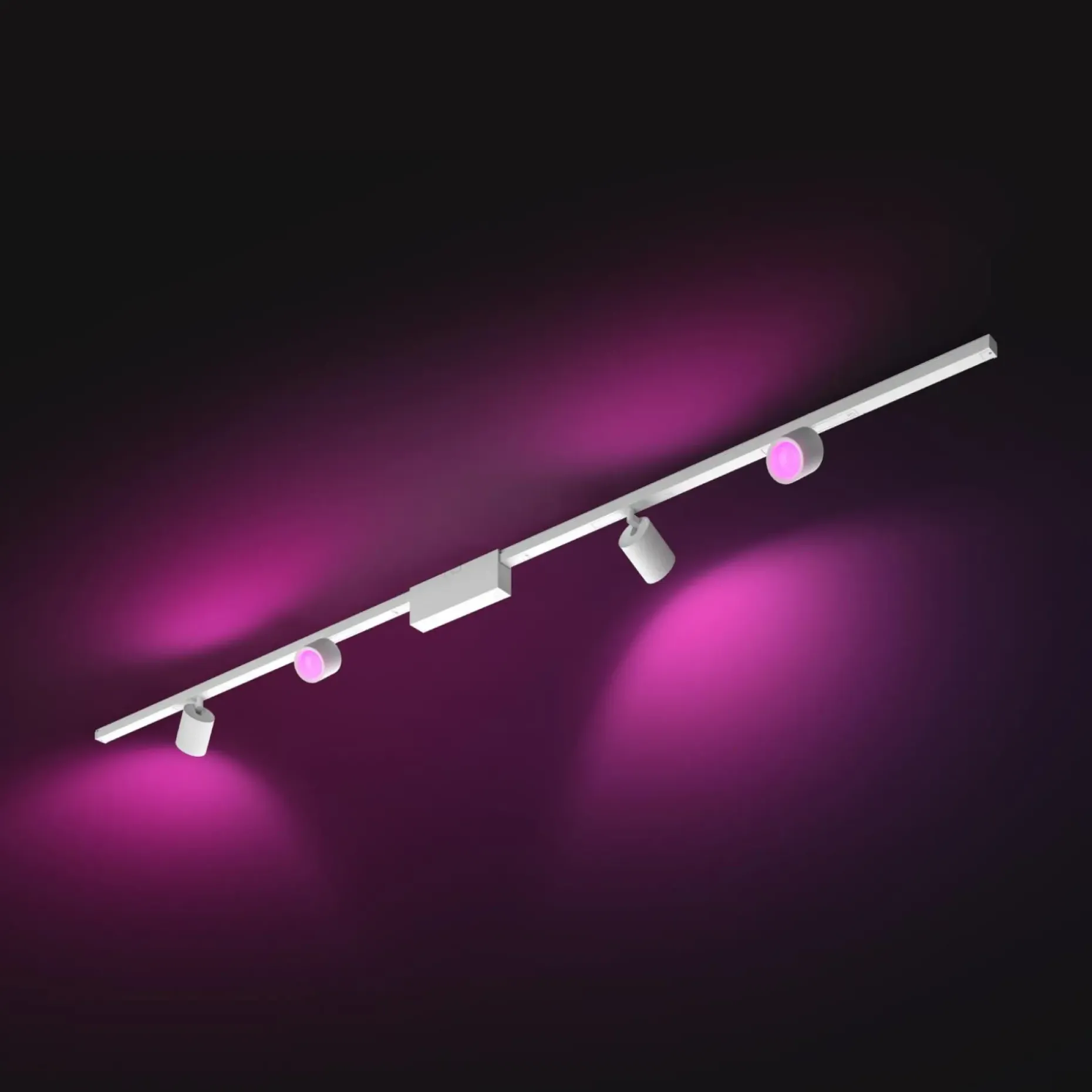 PHILIPS HUE PERIFO 4 SPOT SKINNESYSTEM HVID LED 5W