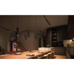PHILIPS HUE PERIFO 3 SPOT + 1 LYSBAR SKINNESYSTEM SORT LED 5W