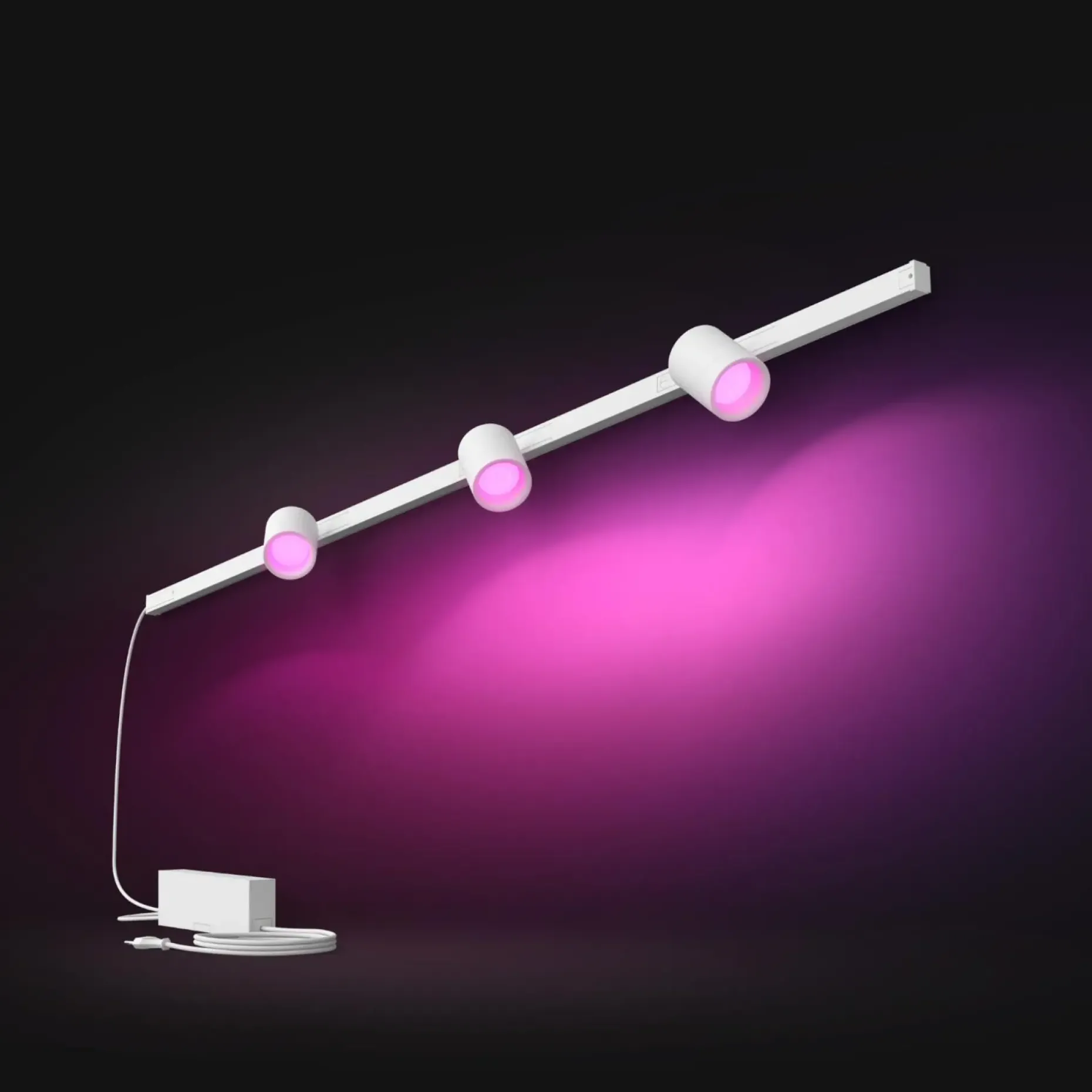PHILIPS HUE PERIFO 3 SPOT SKINNESYSTEM HVID LED 5W