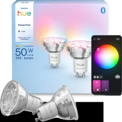 PHILIPS HUE SMART LED PÆRE GU10 SPOT 4,7