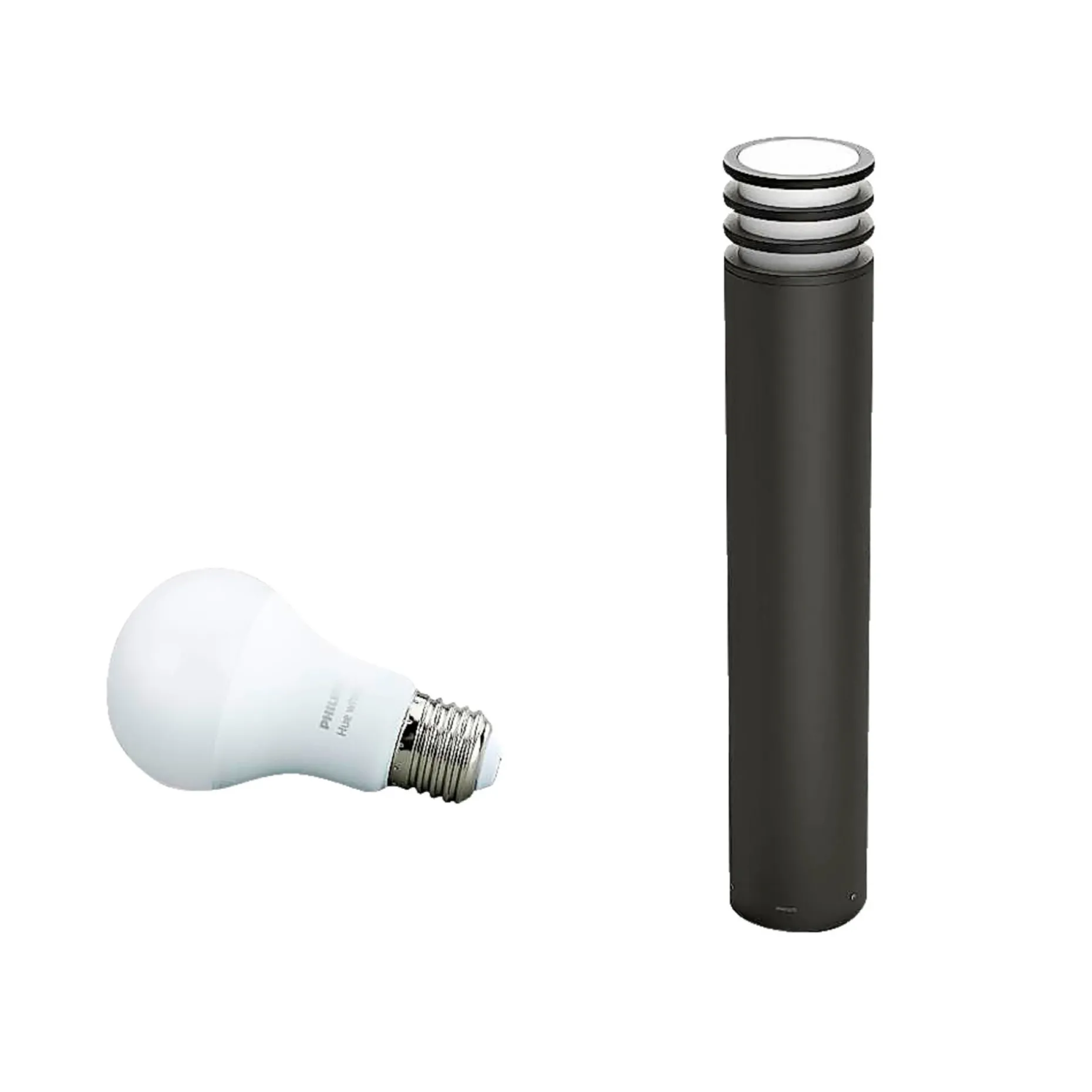 PHILIPS HUE W LUCCA BEDLAMPE ANTRACITGRÅ 77 CM