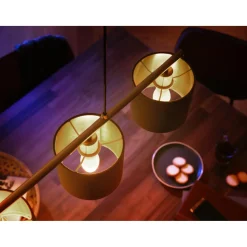 PHILIPS HUE W 2-PAK SMART LED PÆRE E14 KERTE 6W