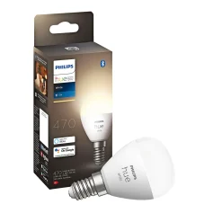 PHILIPS HUE W SMART LED PÆRE E14 KRONE 6W