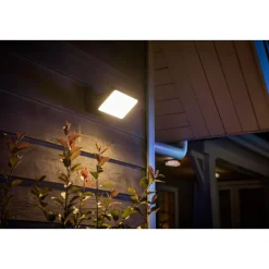 PHILIPS HUE W WELCOME UDENDØRS VÆGLAMPE 15W SORT