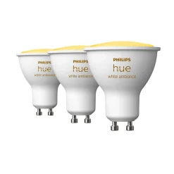 PHILIPS HUE WA 3-PAK SMART LED PÆRE GU10 SPOT 5W