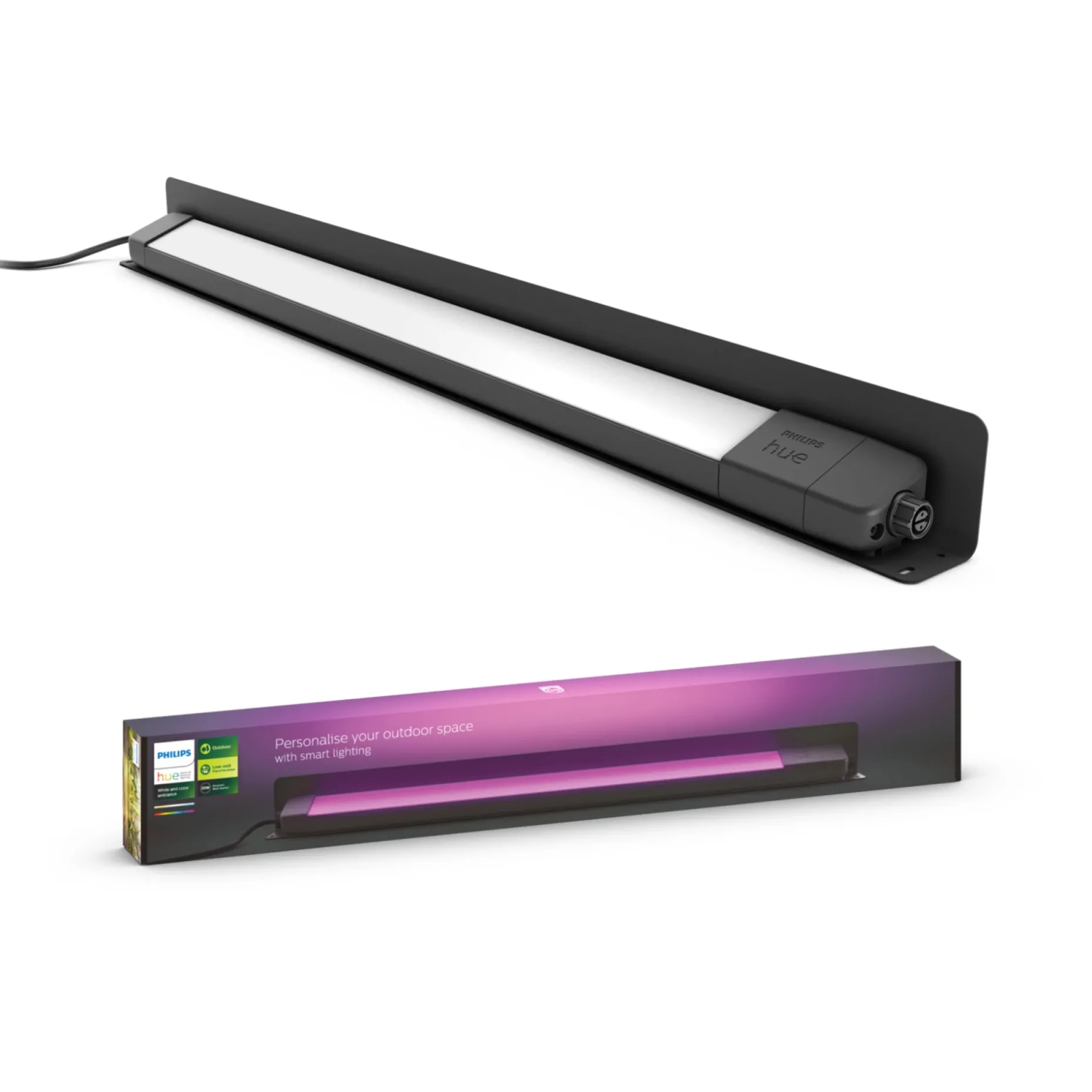 PHILIPS HUE WCA AMARANT PROJEKTØR SORT 5 CM
