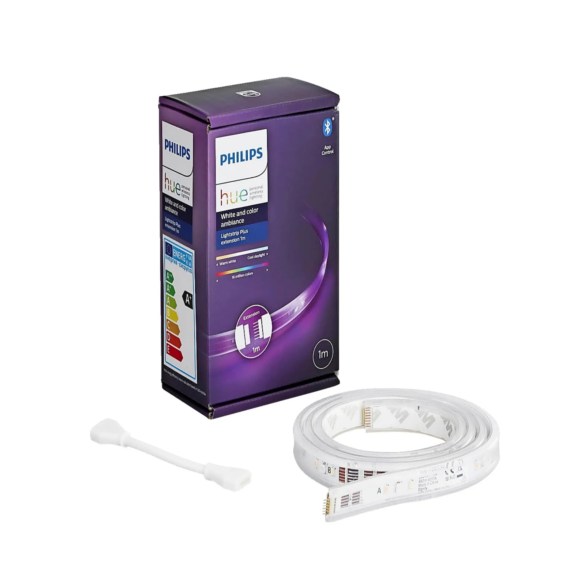 PHILIPS HUE WCA GRADIENT LIGHTSTRIP-FORLÆNGER 12W 1 M