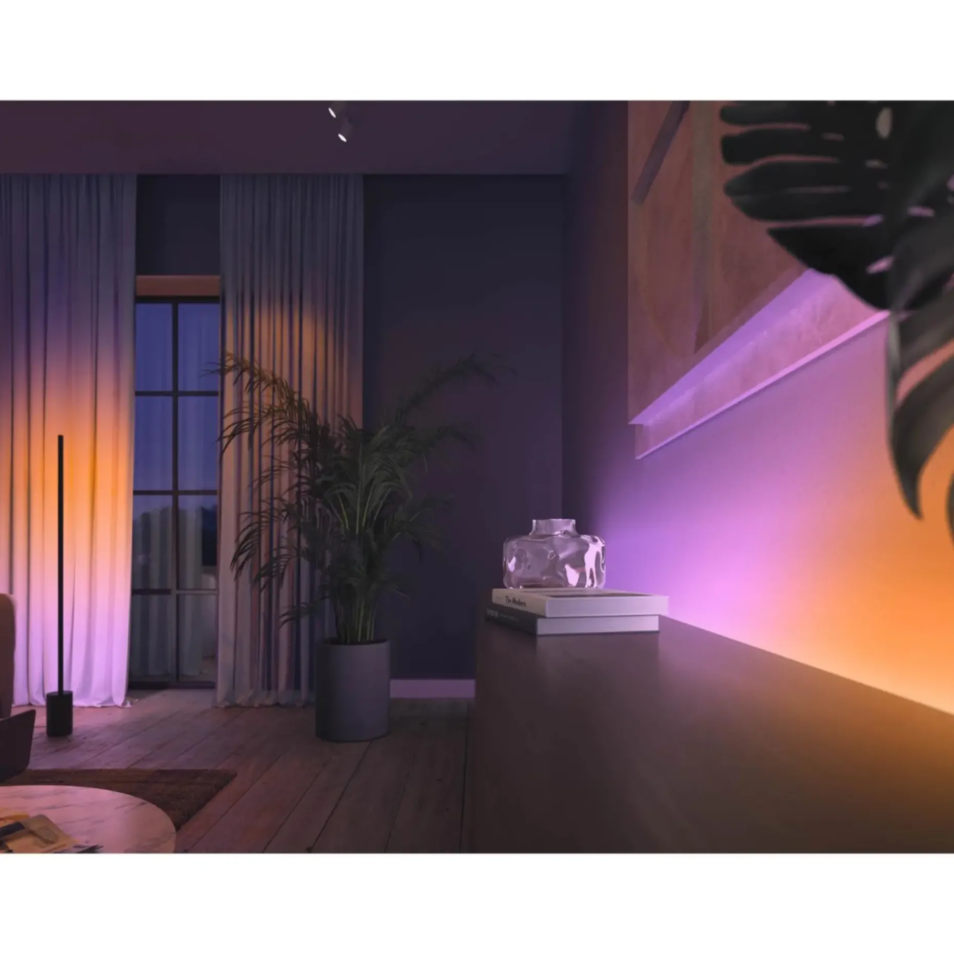 PHILIPS HUE WCA GRADIENT LIGHTSTRIP-FORLÆNGER 12W 140 MM