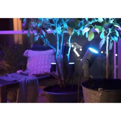 PHILIPS HUE WCA LILY UDVIDELSE SPOTLAMPE SORT INTEGRERET LED 8W