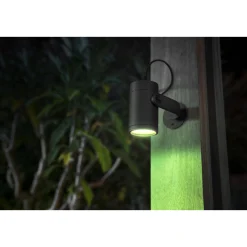 PHILIPS HUE WCA LILY UDVIDELSE SPOTLAMPE SORT INTEGRERET LED 8W