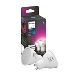 PHILIPS HUE WCA 2-PAK SMART LED PÆRE GU10 SPOT 6W