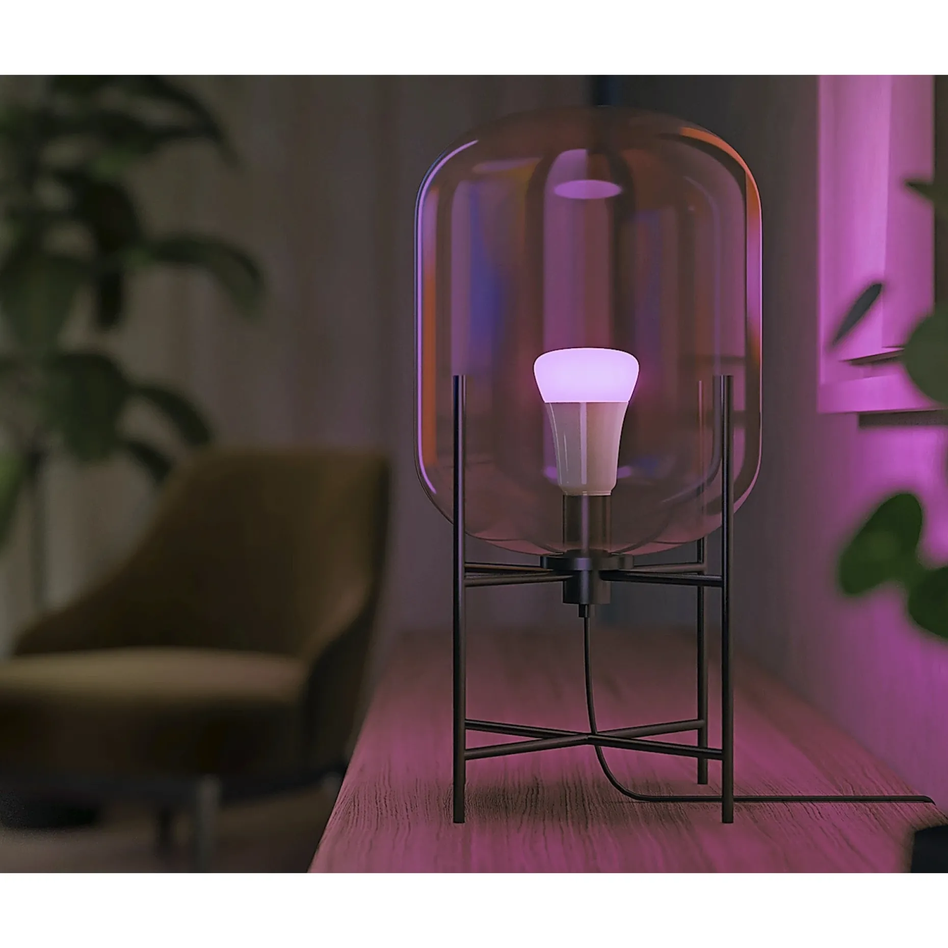 PHILIPS HUE WCA 2-PAK SMART LED PÆRE E27 STANDARD 9W