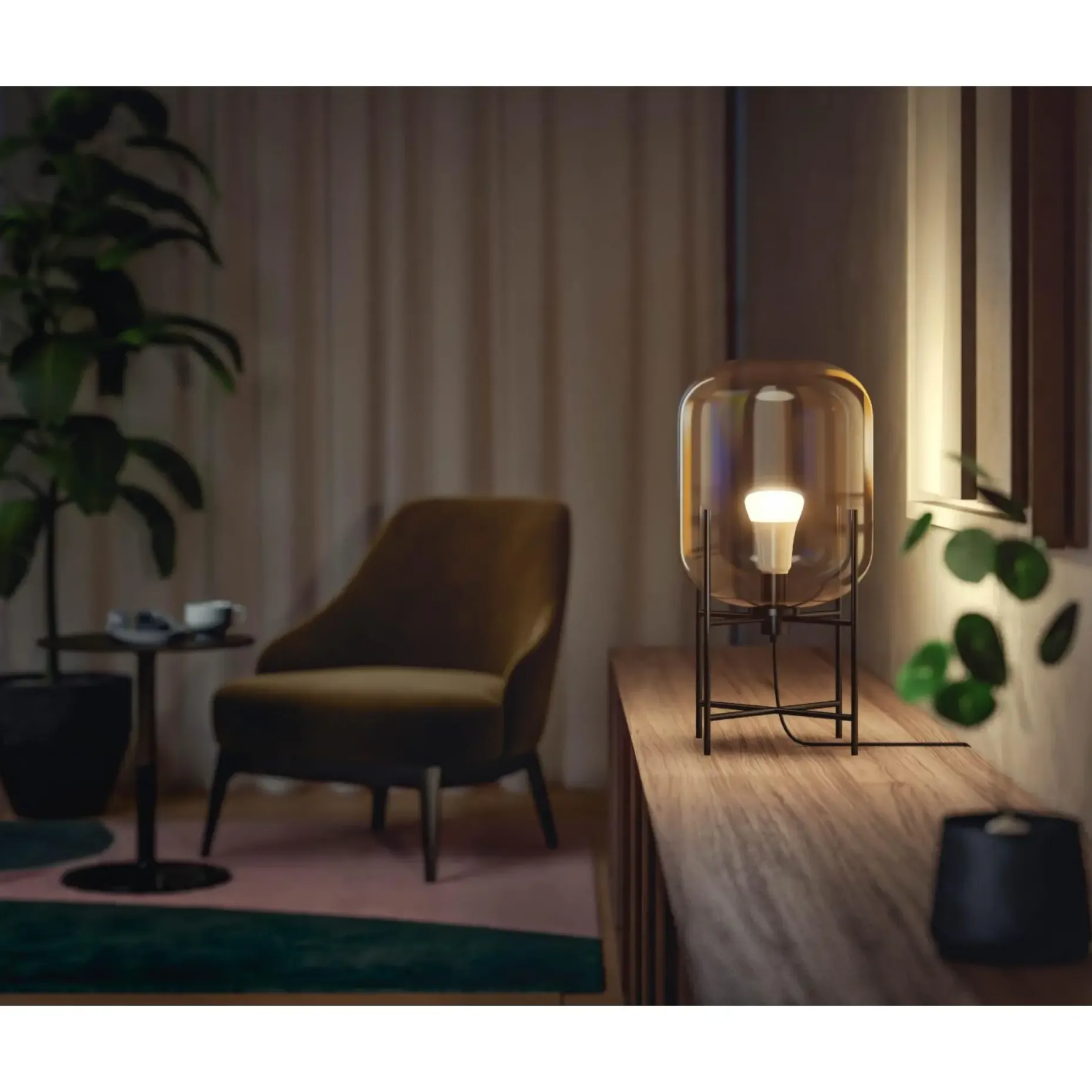 PHILIPS HUE WCA 2-PAK SMART LED PÆRE E27 STANDARD 9W