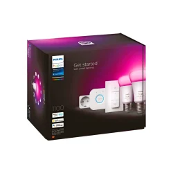 PHILIPS HUE WCA SMART, 2 X E27, BRIDGE, DIM. SWITCH & PLUG STARTSÆT