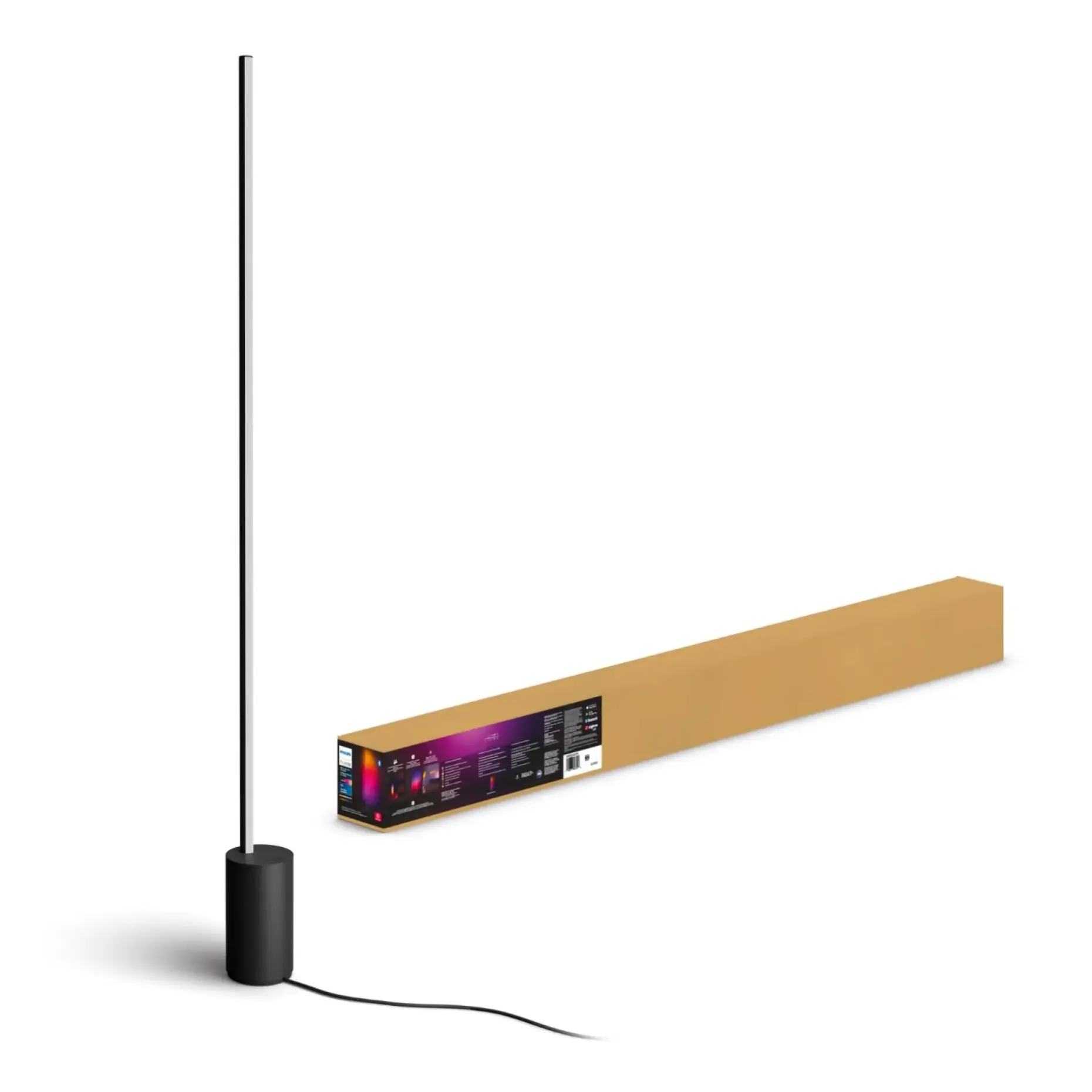 PHILIPS HUE WCA WCA GULVLAMPE SORT 145,8