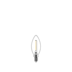 PHILIPS KLAR LED PÆRE KERTE E14 1W