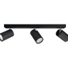 PHILIPS KOSIPO 3 SPOTLAMPE SORT GU10 3X5,5W