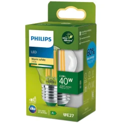 PHILIPS LED PÆRE STANDARD E27 2W