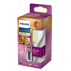 PHILIPS LED PÆRE STANDARD E27 6W