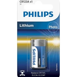 PHILIPS LITIUM CR123A BATTERI 1 STK/PAK