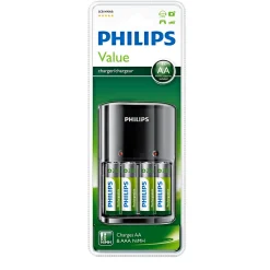 PHILIPS MULTILIFE SCB1490 BATTERIOPLADER 4 X AA