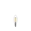 PHILIPS 2-PAK KLAR LED PÆRE KERTE E14 4W