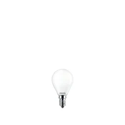 PHILIPS 2-PAK MAT LED PÆRE KRONE E14 2W