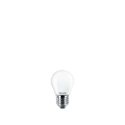 PHILIPS 2-PAK MAT LED PÆRE KRONE E27 2W