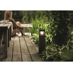 PHILIPS PARTERRE BEDLAMPE SORT 40 CM