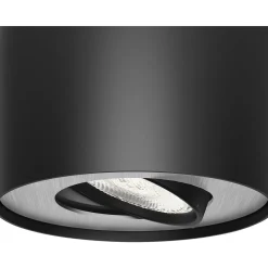 PHILIPS PHASE PÅBYGNINGSSPOT SORT INTEGRERET LED 5W