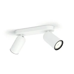 PHILIPS PONGEE 2 SKINNESPOT HVID GU10 2X5,50W