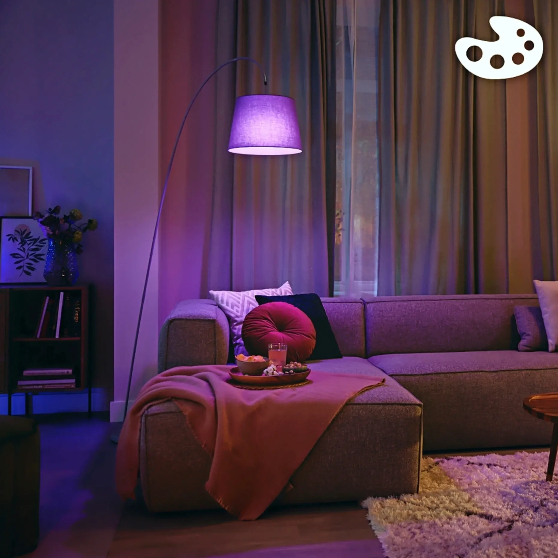 PHILIPS SMART COLOR LED PÆRE E27 STANDARD 19W