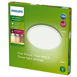 PHILIPS SUPERSLIM PLAFOND 15W HVID 25 CM