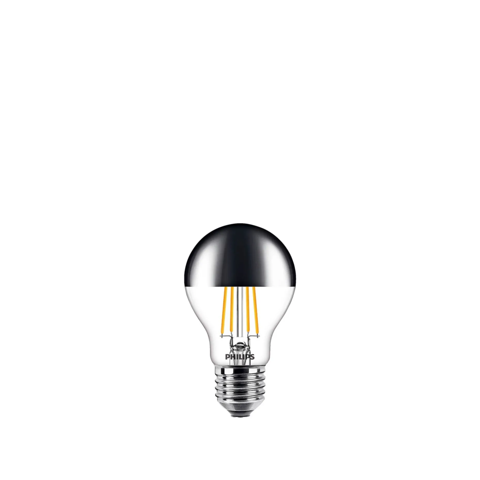 PHILIPS TOPFORSPEJLET LED PÆRE STANDARD E27 50W