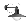 PHILIPS TOPIARY UDENDØRS VÆGLAMPE SORT 60W
