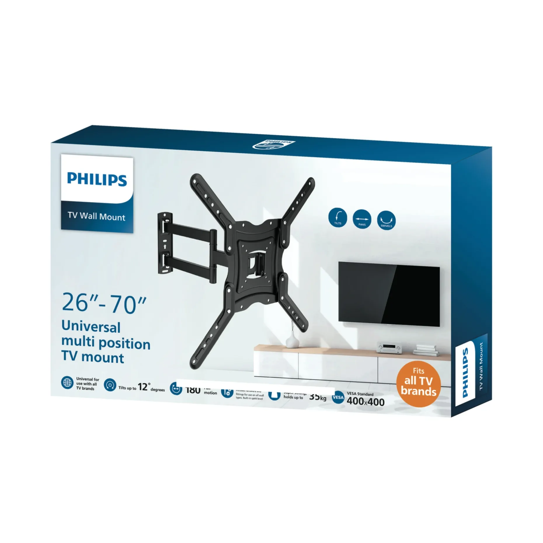 PHILIPS TV-OPHÆNG 35 KG SORT