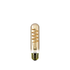 PHILIPS VINTAGE DÆMPBAR GULD DEKOPÆRE RØRFORMET E27 4W