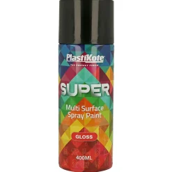 PLASTI KOTE PK SUPER BLANK SPRAYMALING 400 ML RAL900 SORT