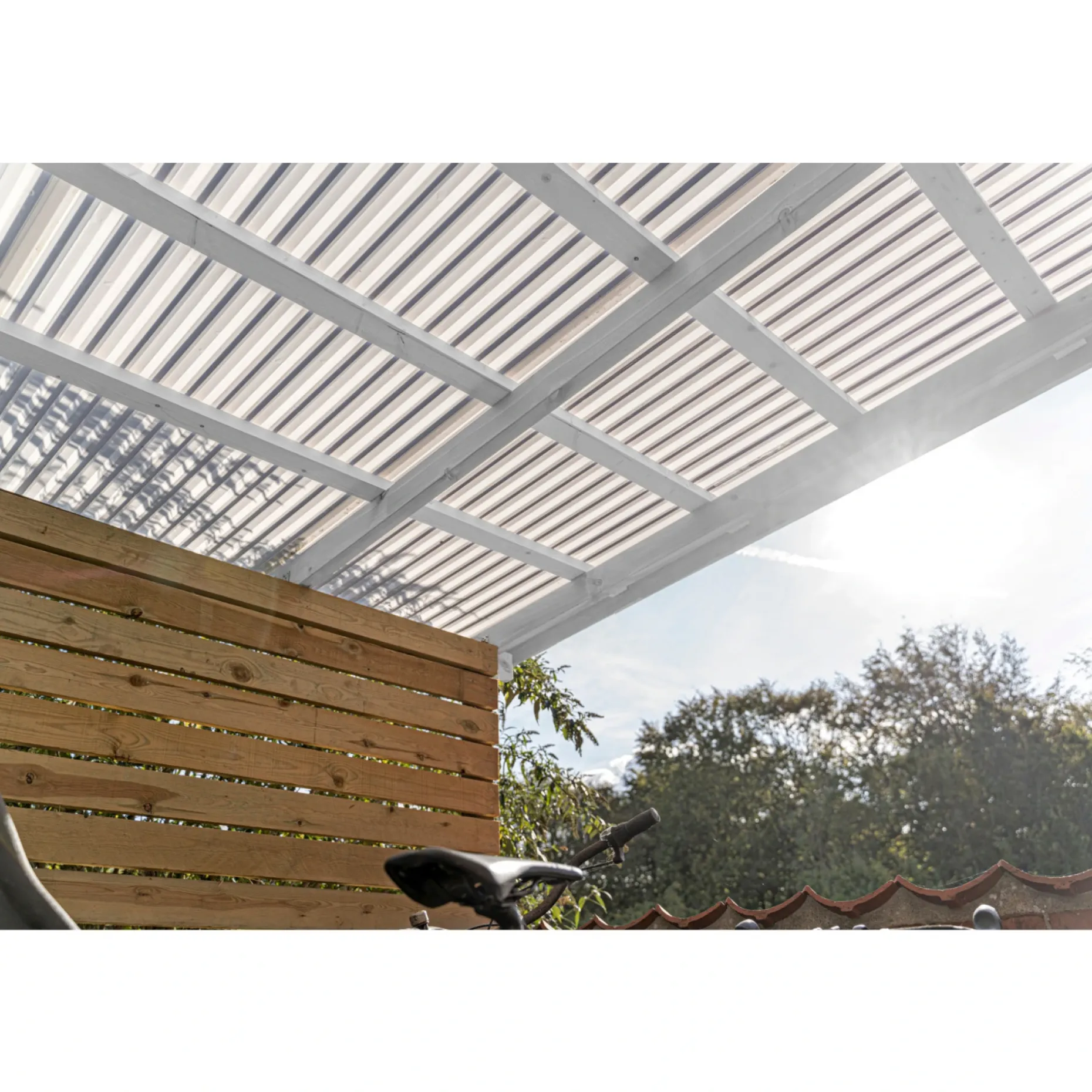 PLASTMO JÄRBOPRO TRAPEZPLADE 600 CM 104 CM OPAL HVID