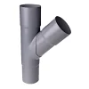 PLASTMO PLAST 75/75 MM GRENRØR GRÅ