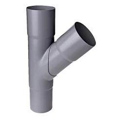 PLASTMO PLAST 75/75 MM GRENRØR GRÅ
