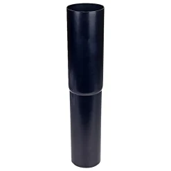 PLASTMO PLAST 75 MM NEDFØRSEL SORT