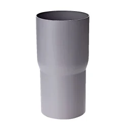 PLASTMO PLAST RØRSAMLEMUFFE GRÅ