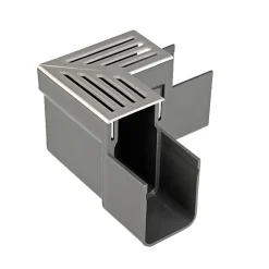 PLASTMO SLIMLINE HJØRNE 16X10X16 CM.
