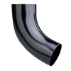 PLASTMO SORT 90 MM BØJNING