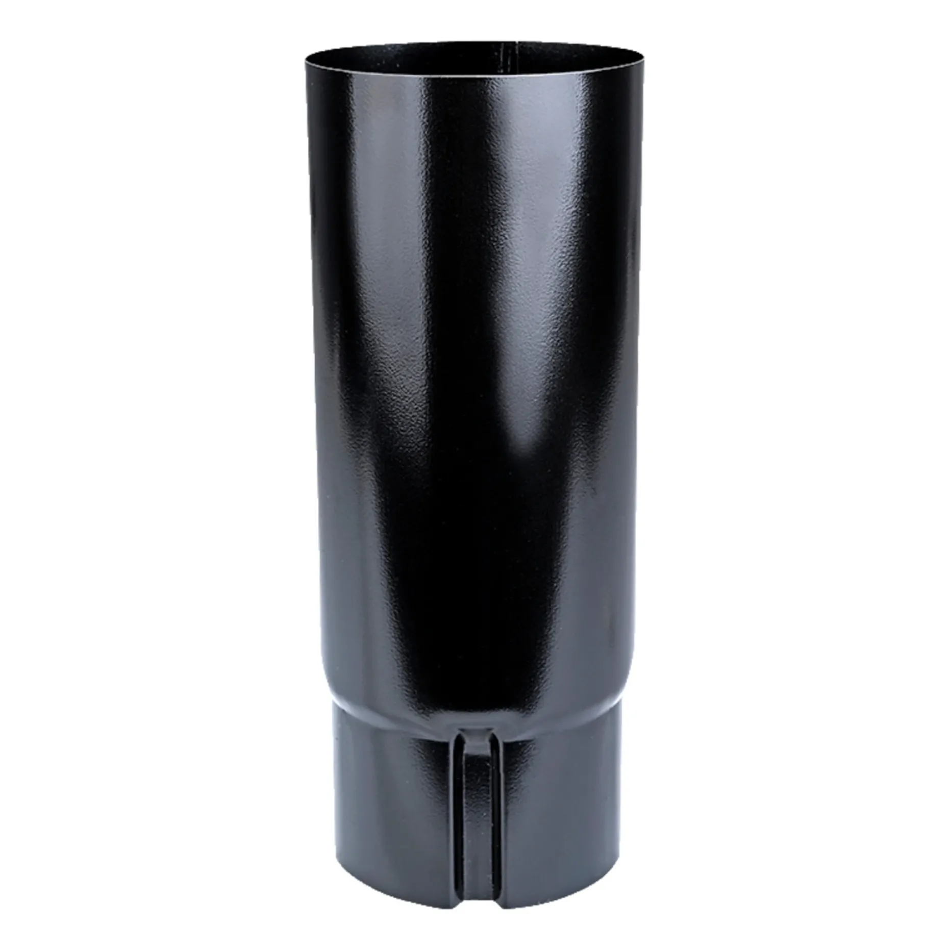 PLASTMO SORT STÅL SORT 75 MM SOKKELKNÆ