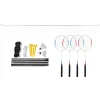 PLAY>IT BADMINTONSÆT - 4 SPILLERE HAVESPIL